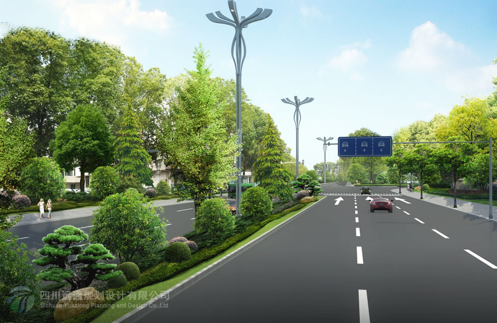 綿陽市機場東路提升改造項目